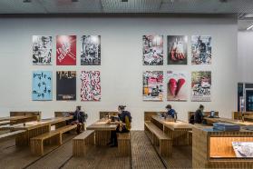 Esprit français - Kulturplakate aus Frankreich; Ausstellungsansicht