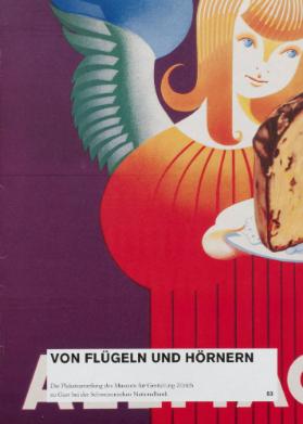 Von Flügeln und Hörnern; Ausstellungspublikation; Die Plakatsammlung des Museum für Gestaltung …
