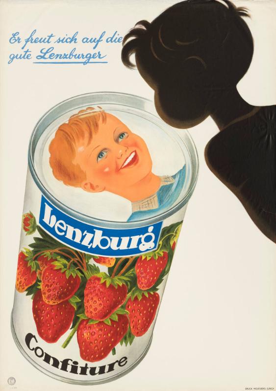 Er freut sich auf die gute Lenzburger - Lenzburg Confiture
