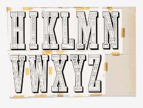 [Atlanta Original-Buchstaben]