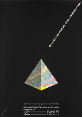 Geologische Karten: Eine Landesaufgabe - 125 Jahre Schweizerische Geologische Kommission (1860-1985) - Naturhistorisches Museum Bern