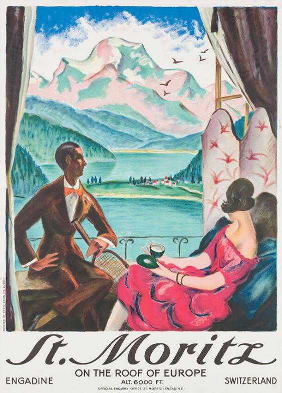 St. Moritz - On the Roof of Europe - Engadine - Switzerland