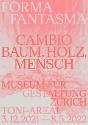 Formafantasma: Cambio – Baum, Holz, Mensch; Ausstellungsplakat