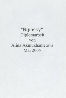 Nijinsky