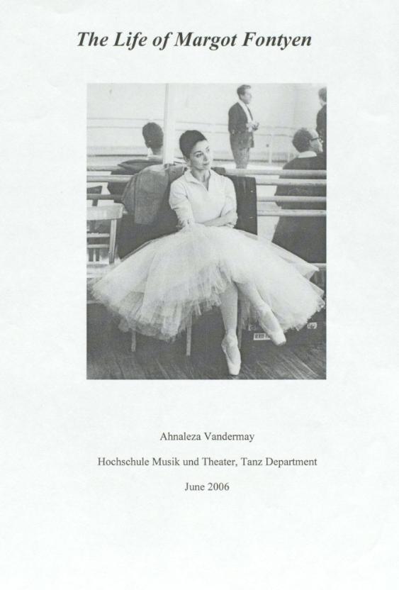 The Life of Margot Fontyen