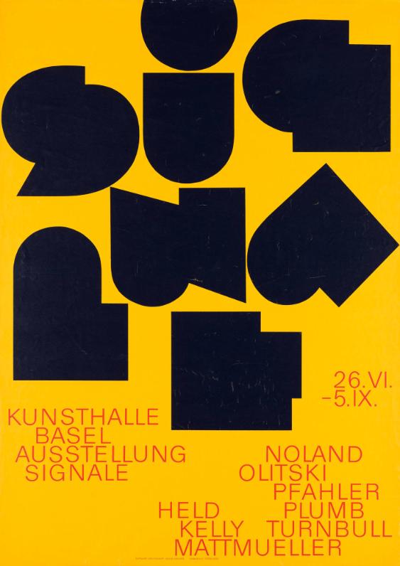 Kunsthalle Basel - Ausstellung Signale