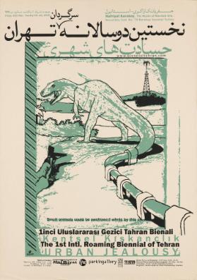 [in persischer Schrift] - The 1st Intl. Roaming Biennial of Tehran - Kentsel Kıskançlık - Hafriyat Karakoy