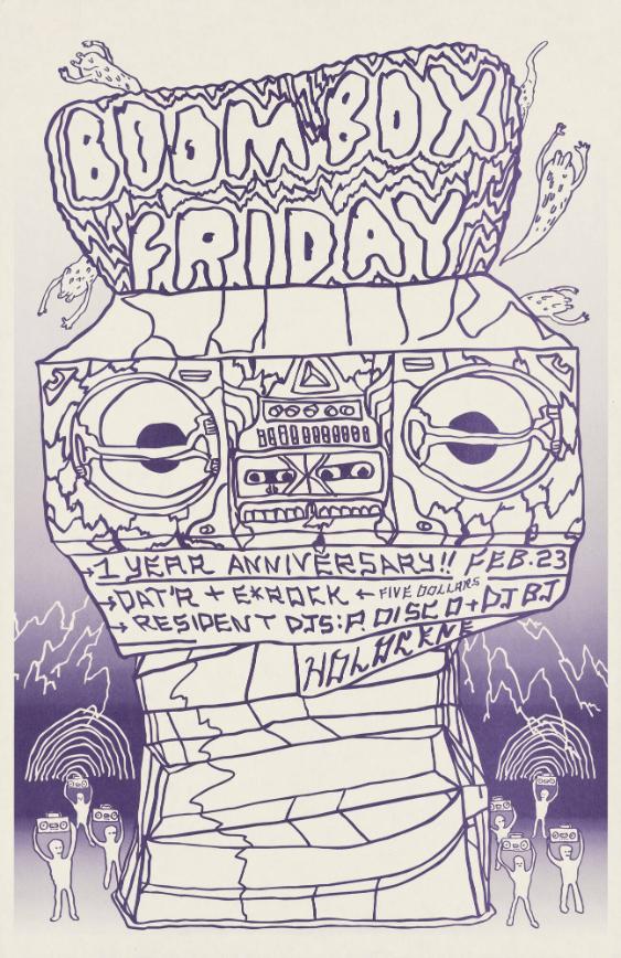 Boombox Friday - 1 Year Anniversary - Holocene