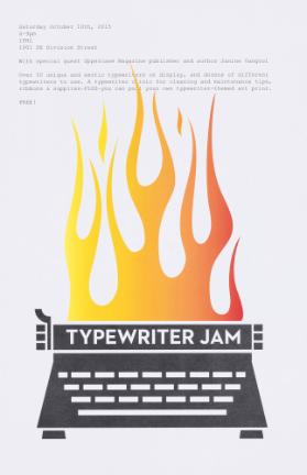 Typewriter Jam - With Special Guest Uppercase Magazine Publisher and Author Janine Vangool