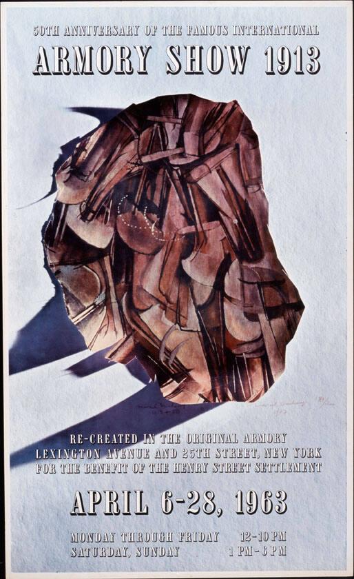 50th anniversary of the famous international Armory Show 1913 - Re-created in the original armory