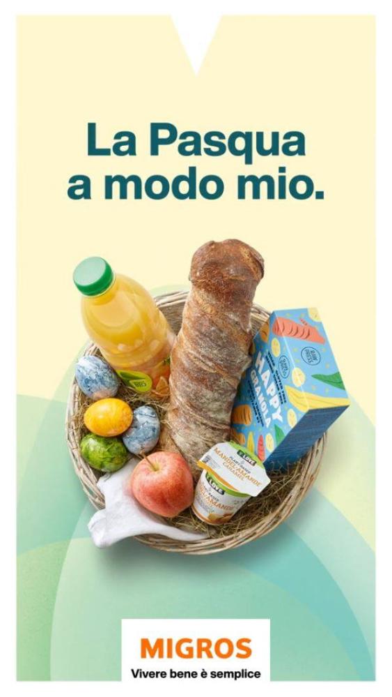 La Pasqua a forma di coniglietto. La Pasqua in forma smagliante. La Pasqua a modo mio. Migros - Vivere bene è semplice