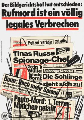 Der Bildgerichtshof hat entschieden: Rufmord ist ein völlig legales Verbrechen