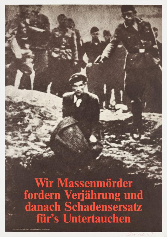 Wir Massenmörder fordern Verjährung und danach Schadensersatz für's Untertauchen