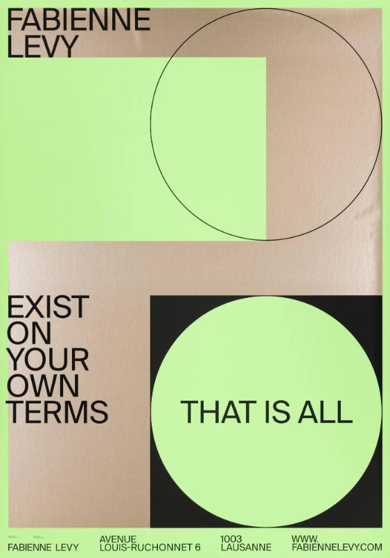 Fabienne Levy - Exist on Your Own Terms - That Is All