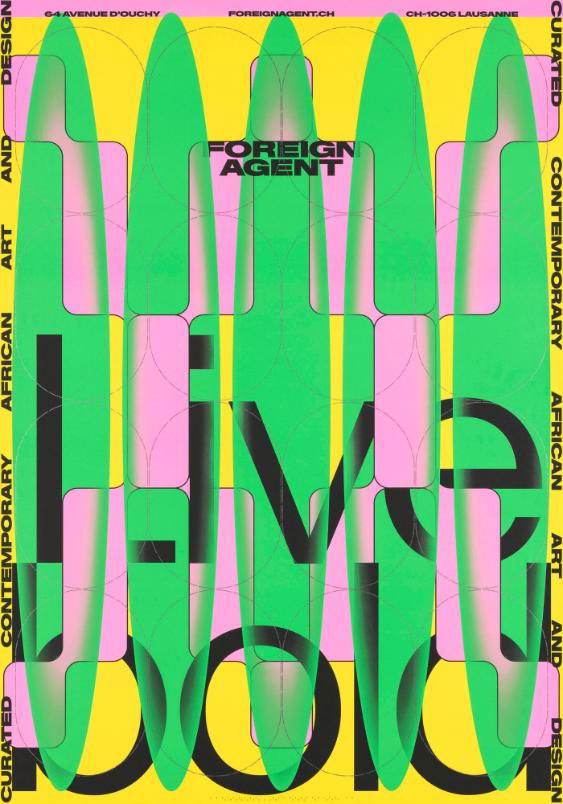 Live bold - Foreign Agent - Curated Contemporary African Art and Design