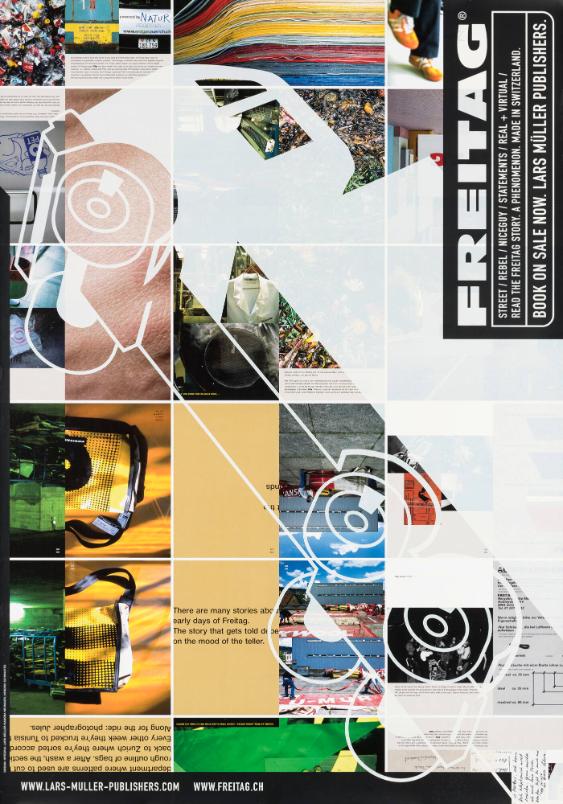 Freitag - Read the Freitag Story . A Phenomenon. Made in Switzerland. - Book on Sale Now. Lars Müller Publishers.