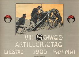 VIII. Schweiz. Artillerietag Liestal - 1905