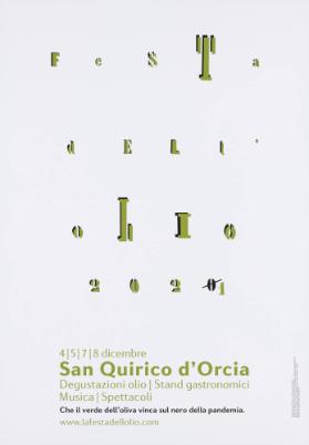 Festa dell'olio 2021 - San Quirico d'Orcia