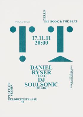 Yello - The Book & The Beat - Daniel Ryser (Text) - DJ Soulsonic (Musik) - Plattfon Stampa