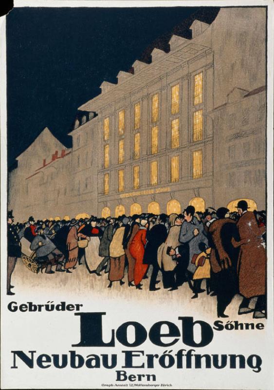 Gebrüder Loeb Söhne - Neubau Eröffnung - Bern