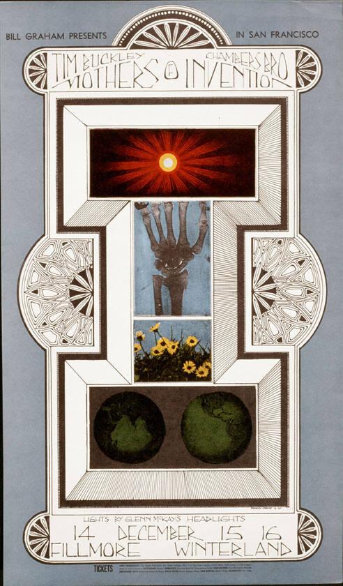 Bill Graham Presents in San Francisco - Tim Buckley - Chambers Brothers - Mothers of Invention