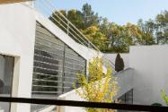 Le Corbusiers «promenade architecturale» verbindet Innen- und Aussenraum, Villa Savoye, Poissy,…