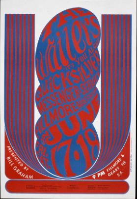 The Wailers - "It's you alone" - Quicksilver Messenger Service - Fillmore Auditorium - presented by Bill Graham