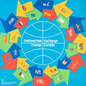 Geldwechsel - Exchange - Change - Cambio - Schweizerische Kreditanstalt - Crédit Suisse - Credito Svizzero - Swiss Credit Bank