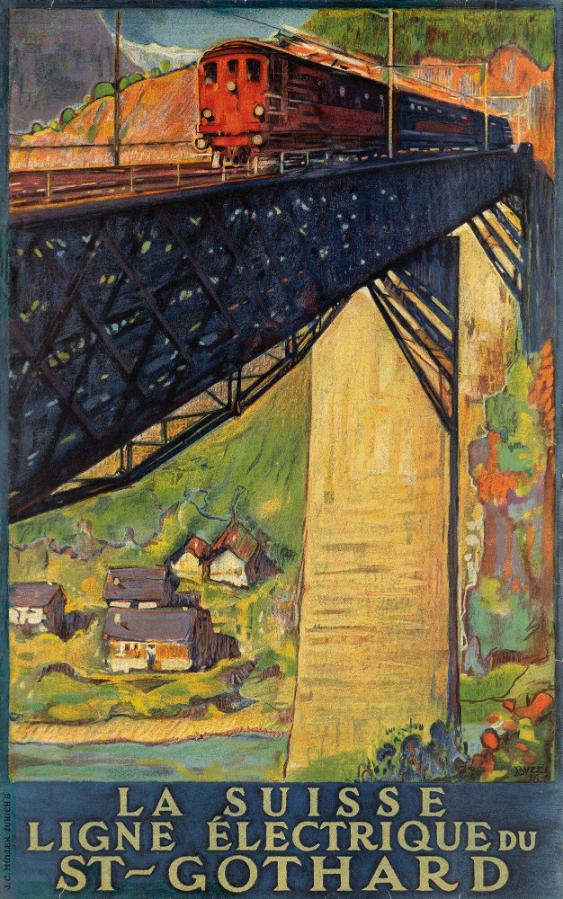 La Suisse - Ligne Électrique du St. Gothard