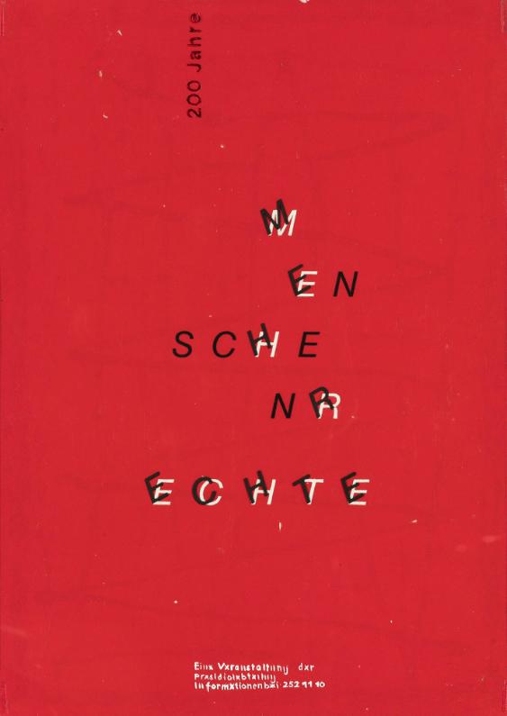 Menschenrechte - 200 Jahre