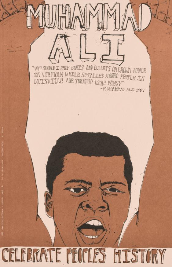 Muhammad Ali - "Why Should I Drop Bombs and Bullets on Brown People in Vietnam While So-Called Negro People in Louisville Are Treated like Dogs?" Muhammad Ali 1967 - Celebrate Peoples' History