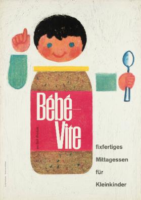 Bébé-Vite - Fixfertiges Mittagessen für Kleinkinder