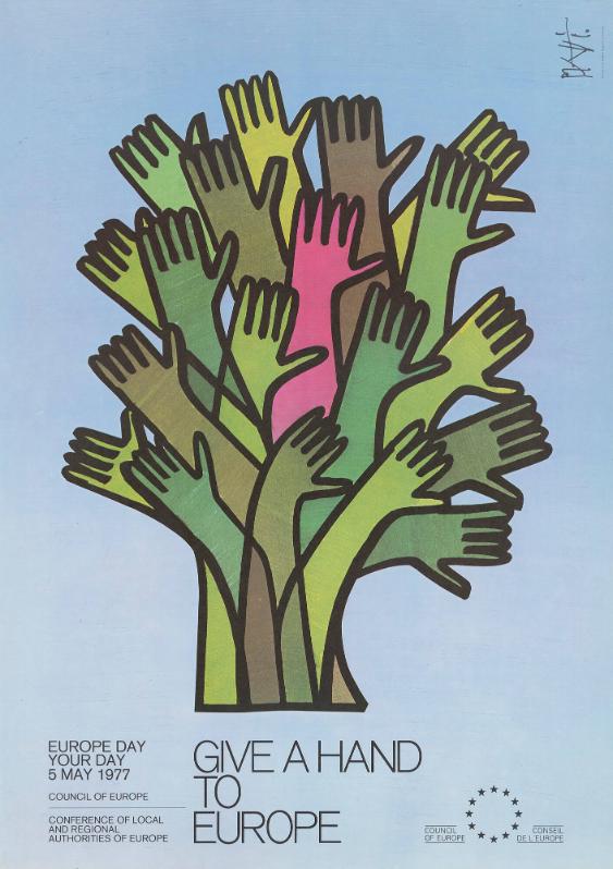 Give a Hand to Europe - Europe Day 5. Mai 1977