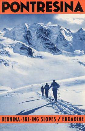 Pontresina - Bernina - Ski-ing Slopes / Engadine