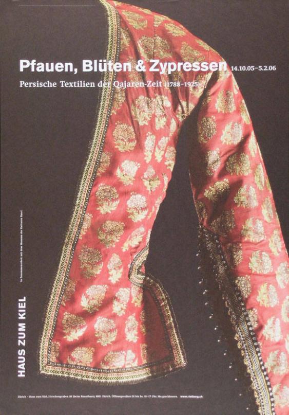 Pfauen, Blüten & Zypressen - Persische Textilien der Qajarenzeit (1788-1925)