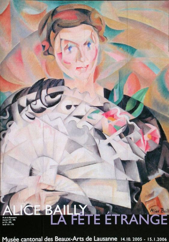 Alice Bailly - La fête etrange - Musée cantonal des Beaux-Arts de Lausanne