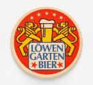 Walter F. Haettenschweiler, Löwengartenbier – Brauerei Löwengarten, Untersatz, 1975–1985, Museu…