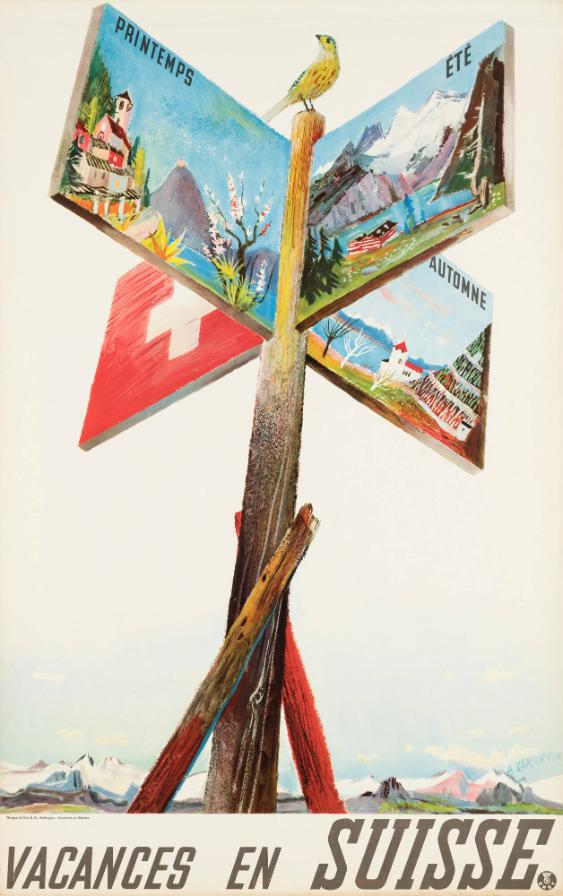 Vacances en Suisse - Printemps - Été - Automne