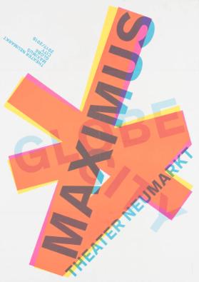 Maximus - Globe - City - Theater Neumarkt (recto) - Neumarkt Maximus - Neumarkt Globe Rosenkriege - Neumarkt City (verso)