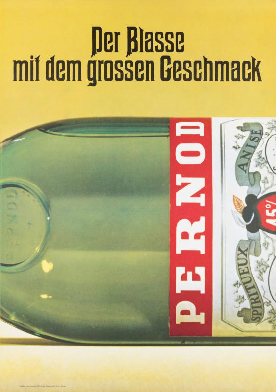 Pernod - Der Blasse mit dem grossen Geschmack