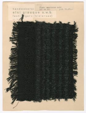Tissu caspienne noir