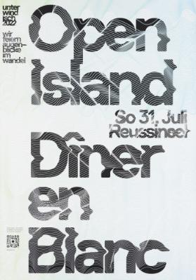 Unterwindisch 2022 - Wir feiern Augenblicke im Wandel - Open Island - Dîner en Blanc