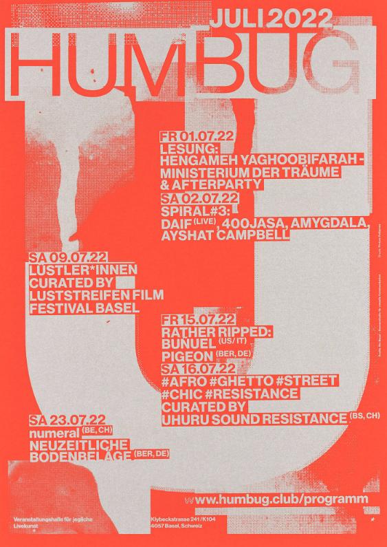 Humbug - Mai 2022 - Radiopolis Ravioshow - Frag nicht - Weird Fishes - Anna & Stoffner - Ester Poly - [...]