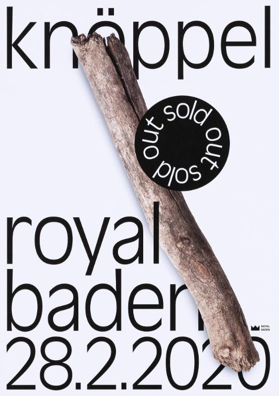 Knöppel - Sold out Sold out - Royal Baden