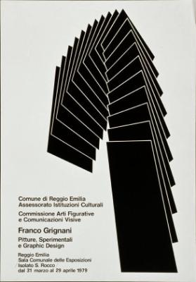 Franco Grignani - Pitture, Sperimentali e Graphic Design - Reggio Emilia - Sala Comunale delle Esposizioni