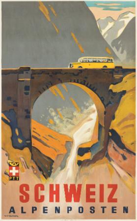 Schweiz - Alpenposten - PTT