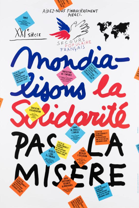 Mondialisons la solidarité pas la misère - Secours populaire français