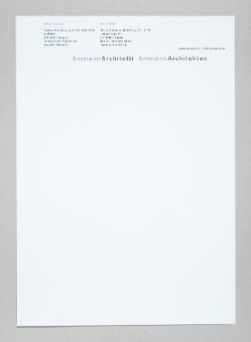 Ammann Architetti – Ammann Architekten