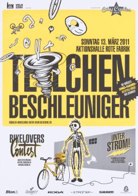 Teilchen Beschleuniger - Die grösste 2nd-Hand-Veloteile-Börse der Schweiz - Bikelovers Contest - Aktionshalle Rote Fabrik