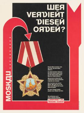 Moskau - Wer verdient diesen Orden? Sonntagsblick